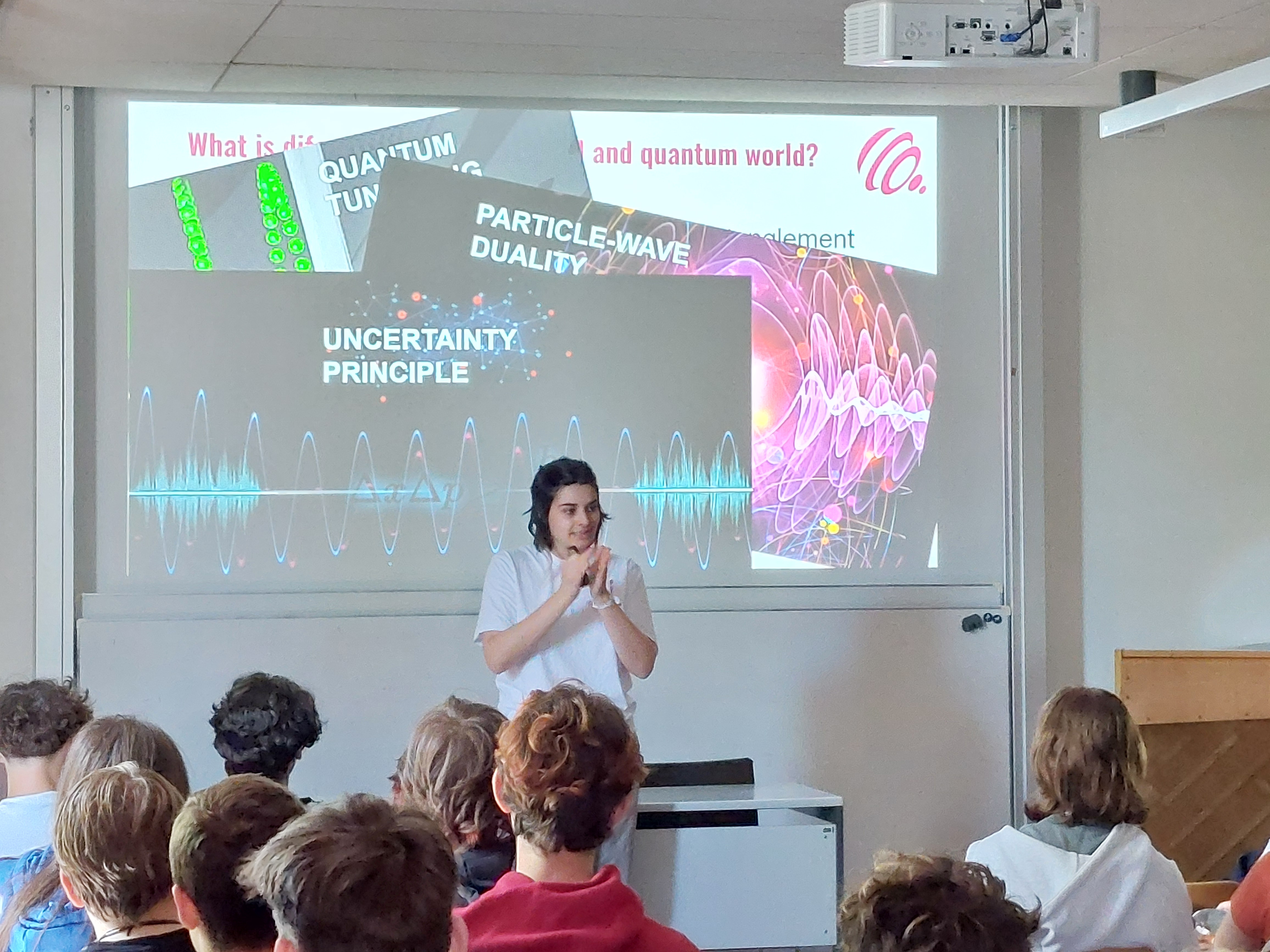 PushQuantum school workshop about quantum science